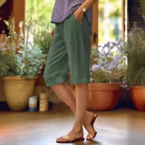 Straight Leg Capri Pants