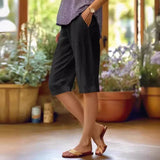 Straight Leg Capri Pants
