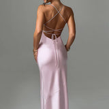 Open Back Maxi Dress