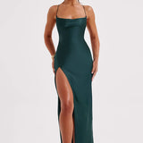 Open Back Maxi Dress