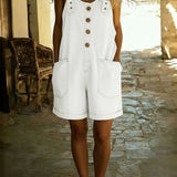 Denim Short Dungarees
