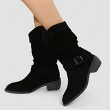 Suede Orthopedic Ankle Boots