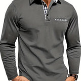 Men's Long Sleeve Polo Shirt