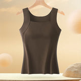 Tank Top With Built-In Bra