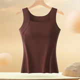 Tank Top With Built-In Bra