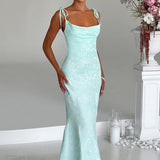 Cowl Neck Maxi Dress