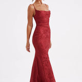 Cowl Neck Maxi Dress