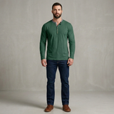 Long-Sleeve Henley