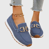 Orthopedic Buckled Loafers